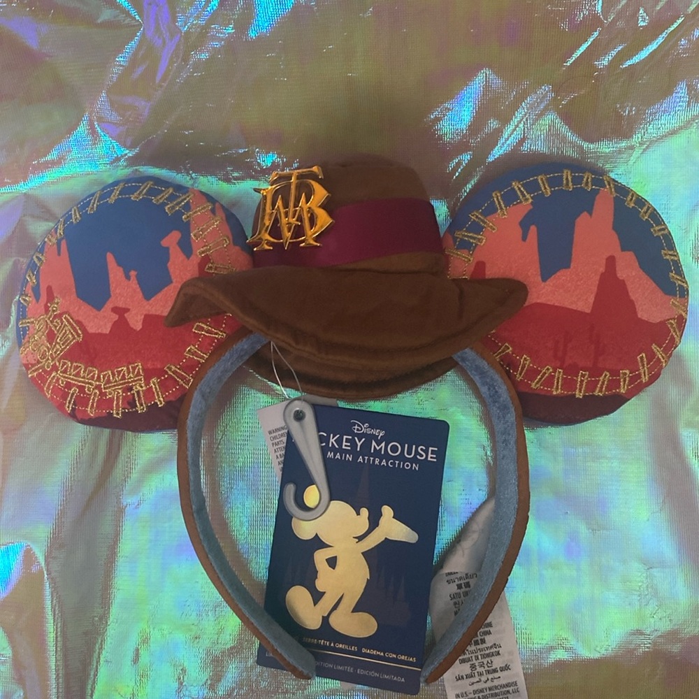 NWT limited, edition, big thunder mountain railroad Disney ears